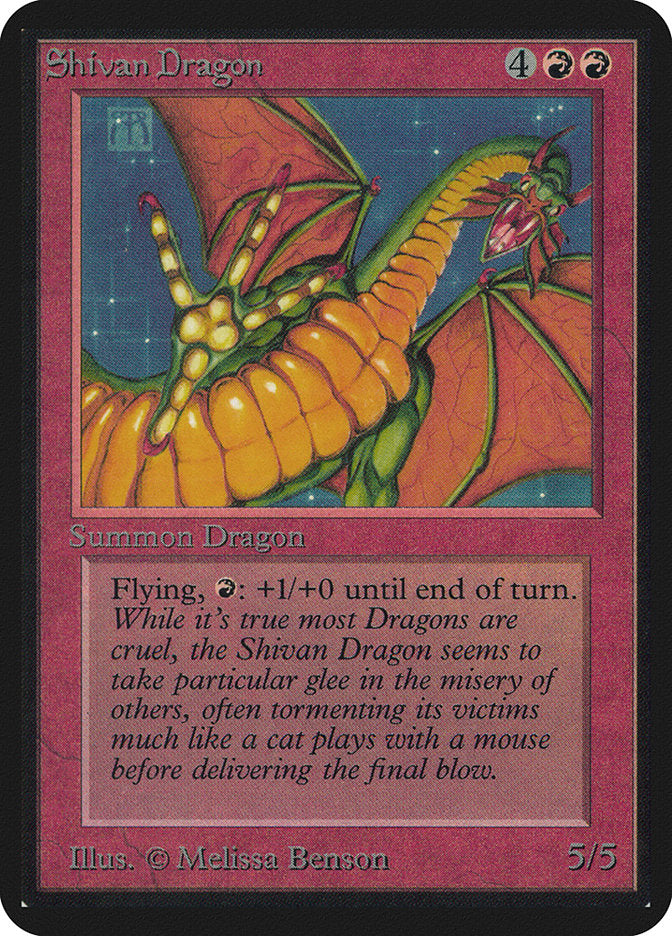 Shivan Dragon (174) [Alpha Edition] | Odin's Place
