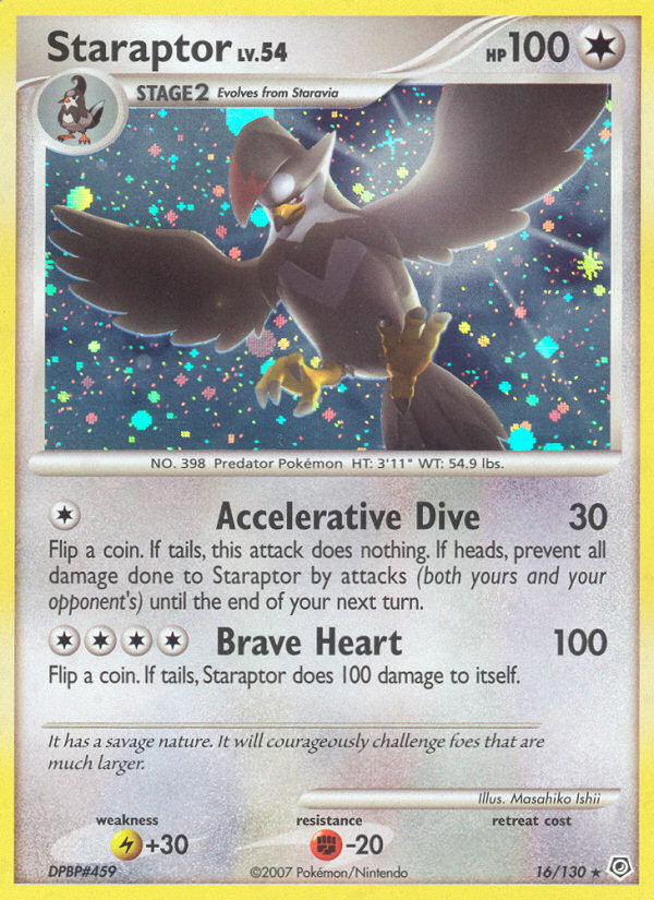 Staraptor (16/130) [Diamond & Pearl: Base Set] | Odin's Place