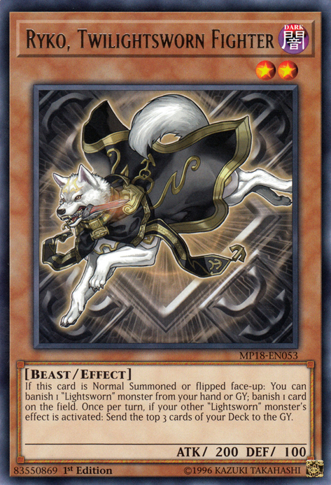 Ryko, Twilightsworn Fighter [MP18-EN053] Rare | Odin's Place
