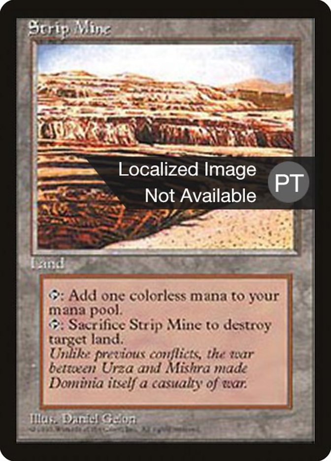 Strip Mine [Fourth Edition (Foreign Black Border)] | Odin's Place