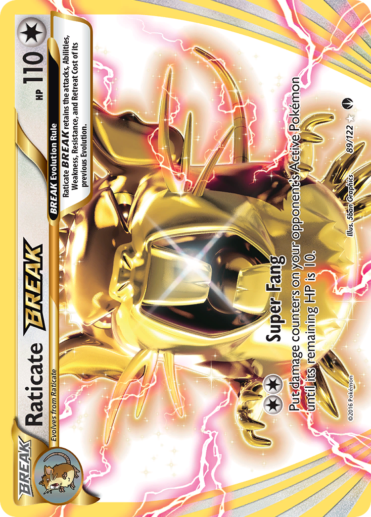 Raticate BREAK (89/122) [XY: BREAKpoint] | Odin's Place