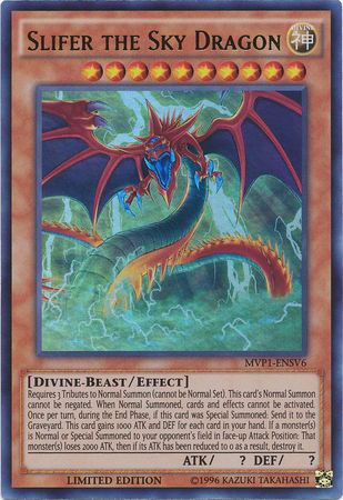Slifer the Sky Dragon [MVP1-ENSV6] Ultra Rare | Odin's Place