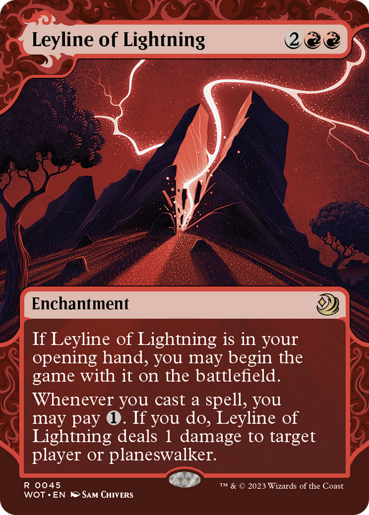 Leyline of Lightning [Wilds of Eldraine: Enchanting Tales] | Odin's Place