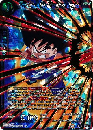 Son Goku, the Adventure Begins (BT6-107) [Destroyer Kings] | Odin's Place