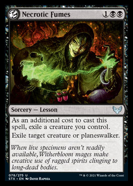 Necrotic Fumes [Strixhaven: School of Mages] | Odin's Place