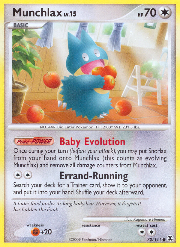 Munchlax (70/111) [Platinum: Rising Rivals] | Odin's Place