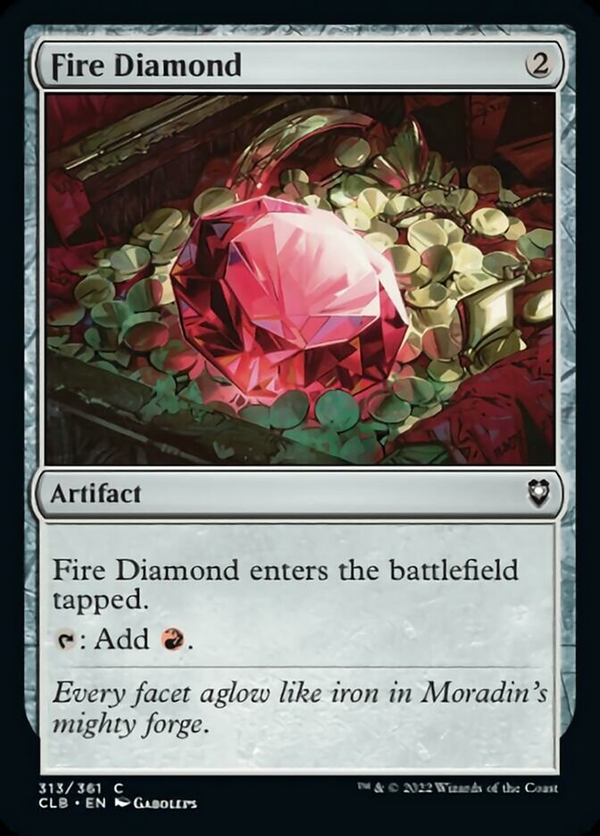 Fire Diamond [Commander Legends: Battle for Baldur's Gate] | Odin's Place