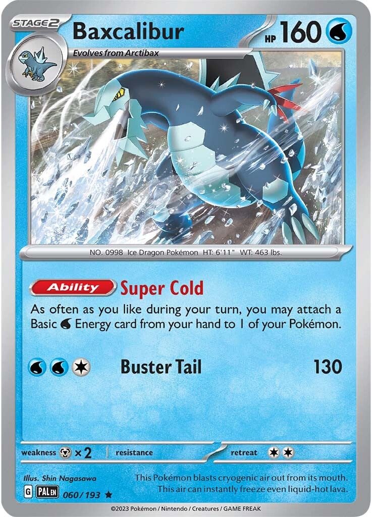 Baxcalibur (060/193) [Scarlet & Violet: Paldea Evolved] | Odin's Place