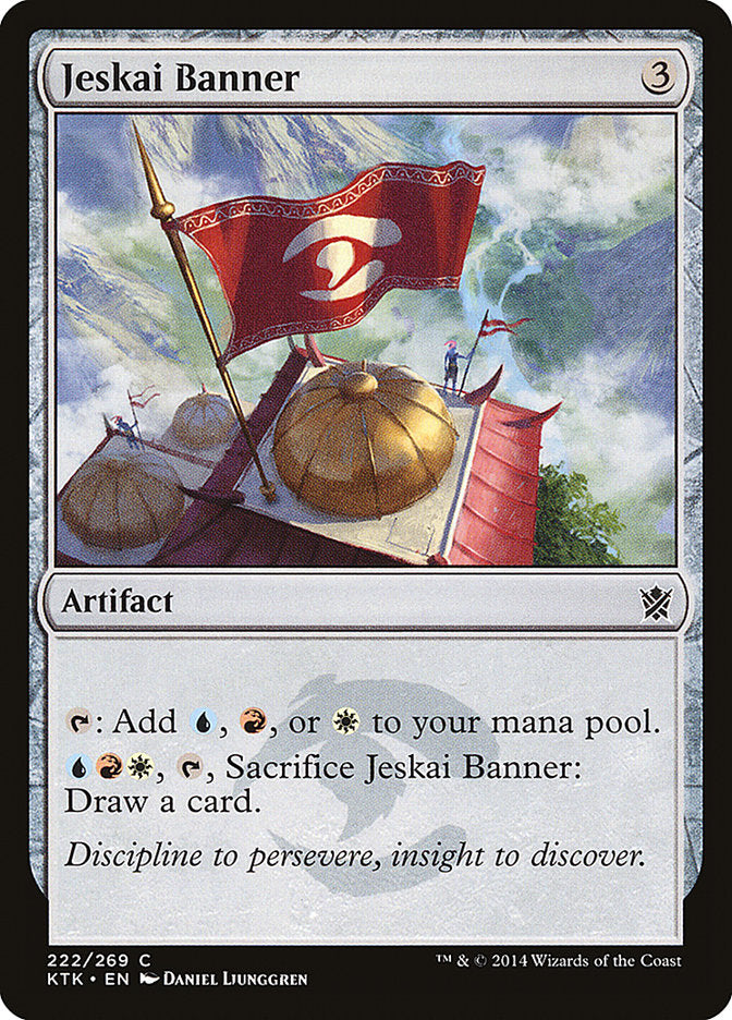 Jeskai Banner (222) [Khans of Tarkir] | Odin's Place