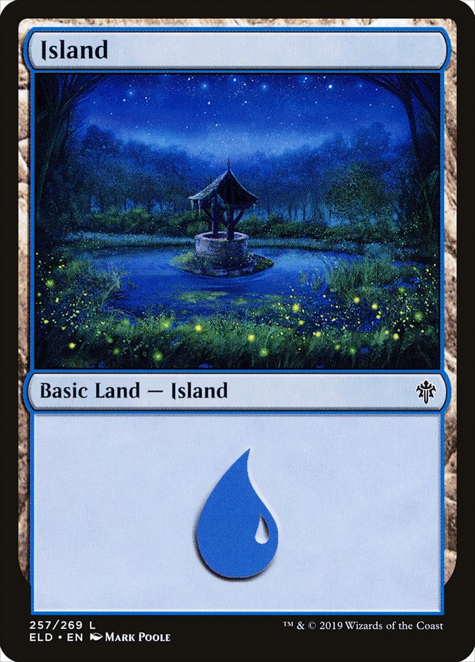 Island (257) [Throne of Eldraine] | Odin's Place