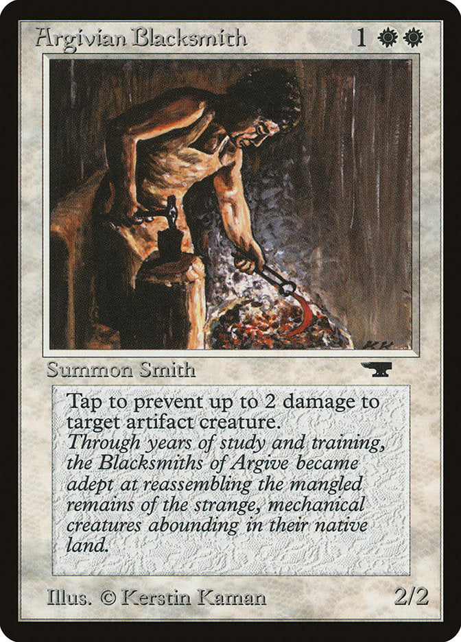 Argivian Blacksmith (2) [Antiquities] | Odin's Place