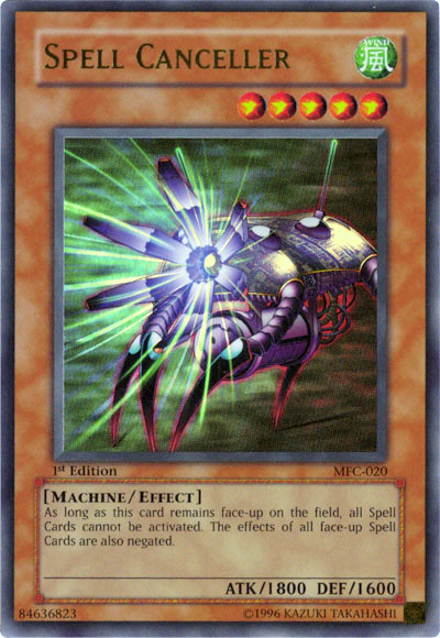 Spell Canceller [MFC-020] Ultra Rare | Odin's Place