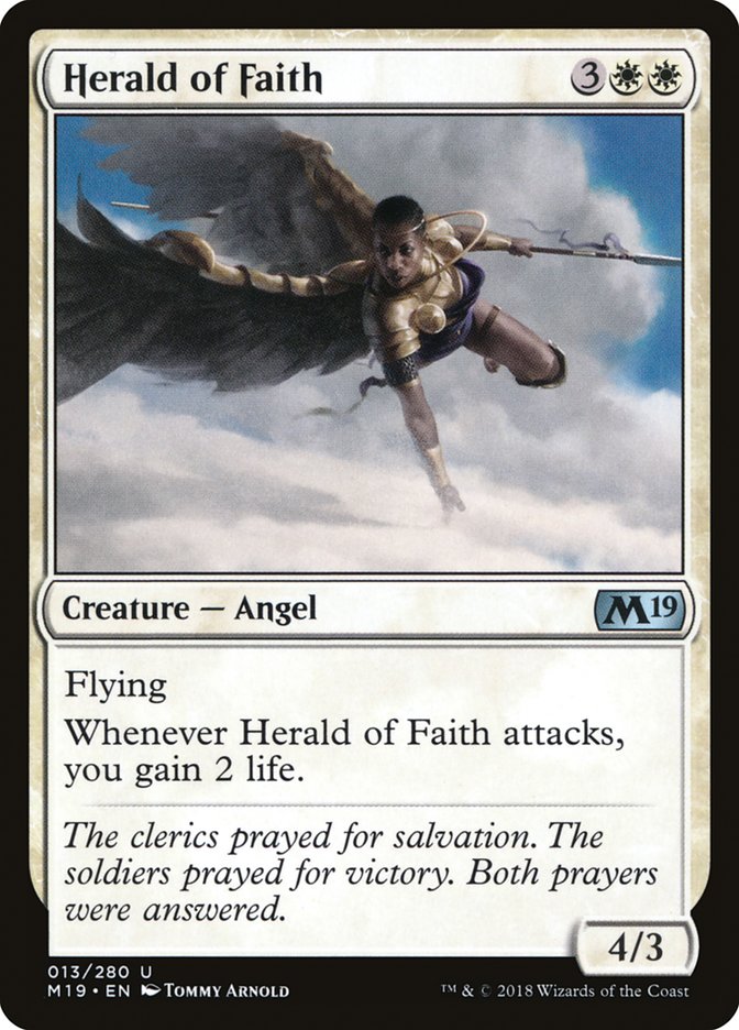 Herald of Faith (13) [Core Set 2019] | Odin's Place