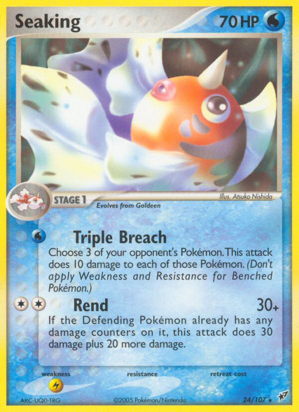 Seaking (24/107) [EX: Deoxys] | Odin's Place