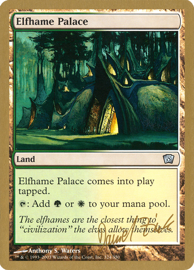Elfhame Palace (Daniel Zink) [World Championship Decks 2003] | Odin's Place