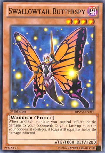 Swallowtail Butterspy [BPW2-EN047] Common | Odin's Place
