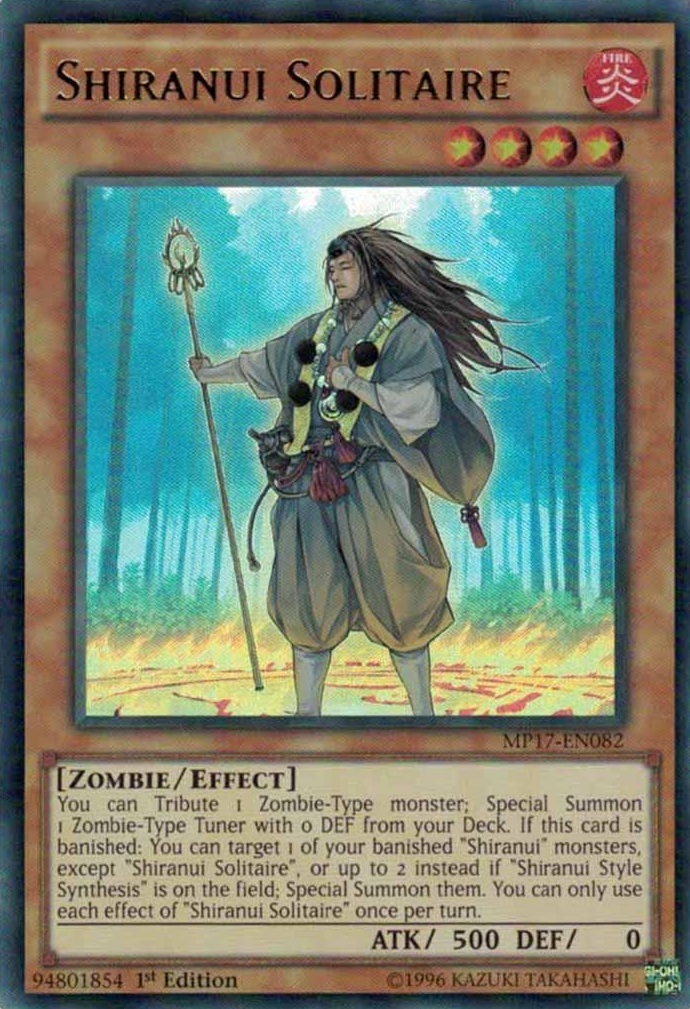 Shiranui Solitaire [MP17-EN082] Ultra Rare | Odin's Place