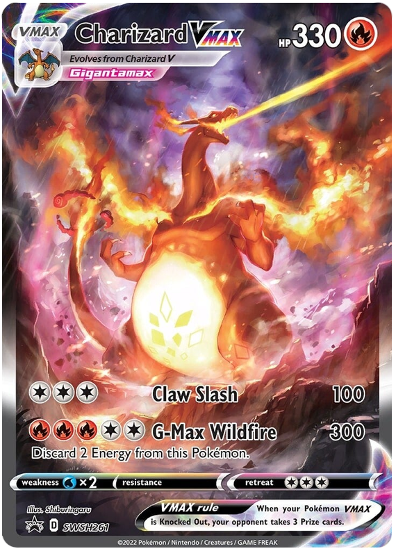 Charizard VMAX (SWSH261) [Sword & Shield: Black Star Promos] | Odin's Place