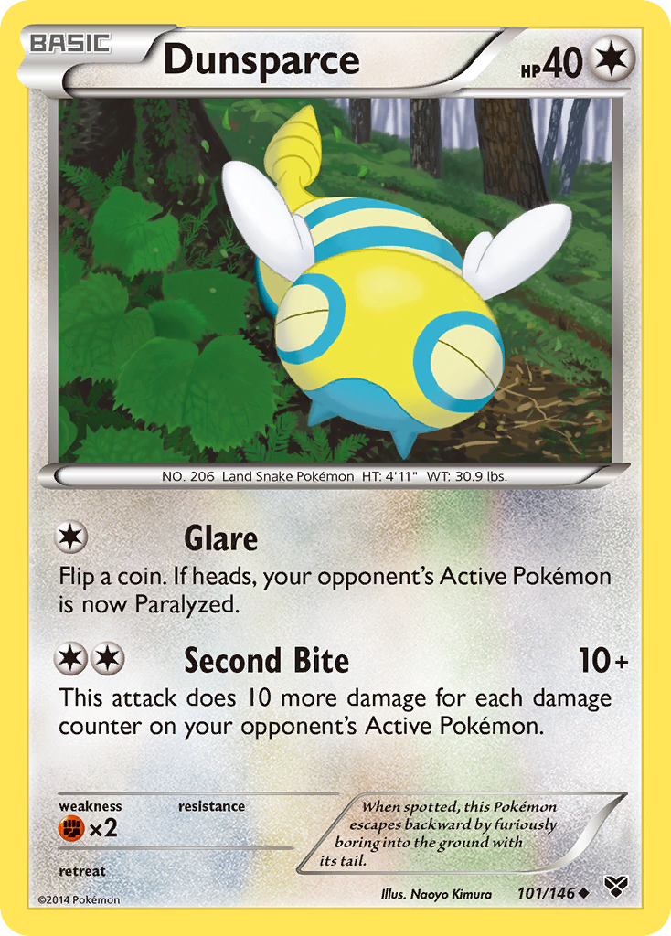 Dunsparce (101/146) [XY: Base Set] | Odin's Place