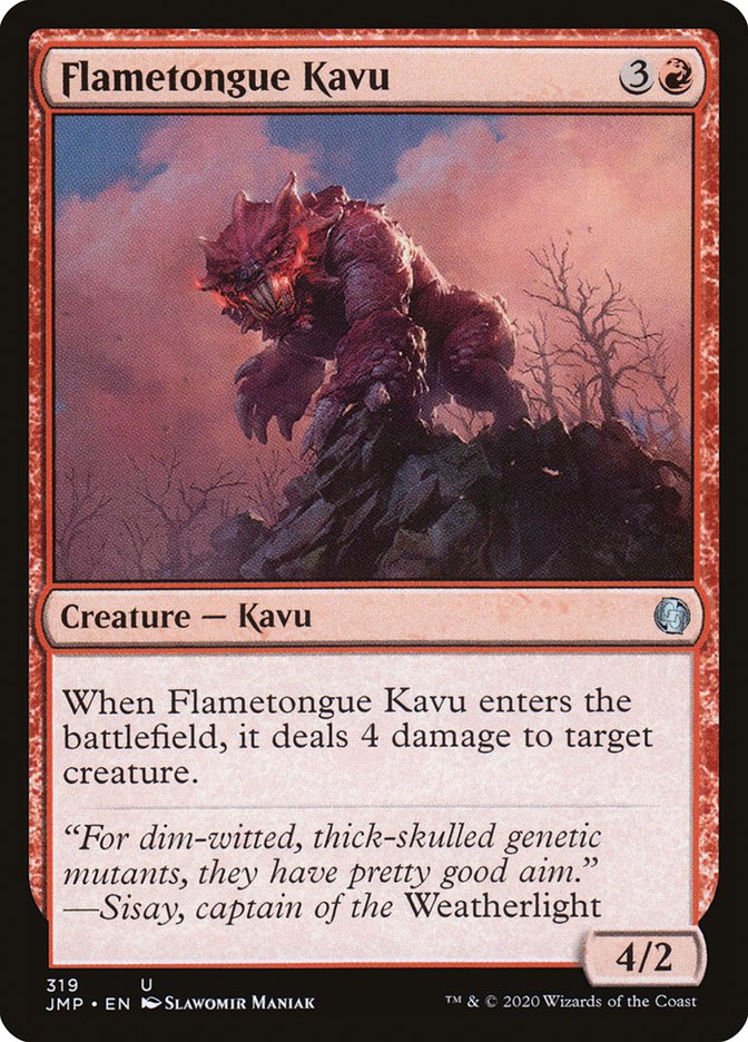 Flametongue Kavu [Jumpstart] | Odin's Place