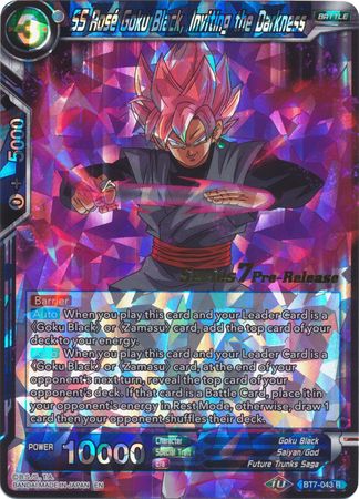 SS Rose Goku Black, Inviting the Darkness (BT7-043_PR) [Assault of the Saiyans Prerelease Promos] | Odin's Place