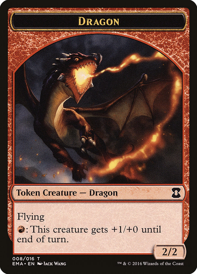 Dragon Token (8) [Eternal Masters Tokens] | Odin's Place