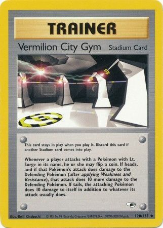 Vermilion City Gym (120/132) [Gym Heroes Unlimited] | Odin's Place
