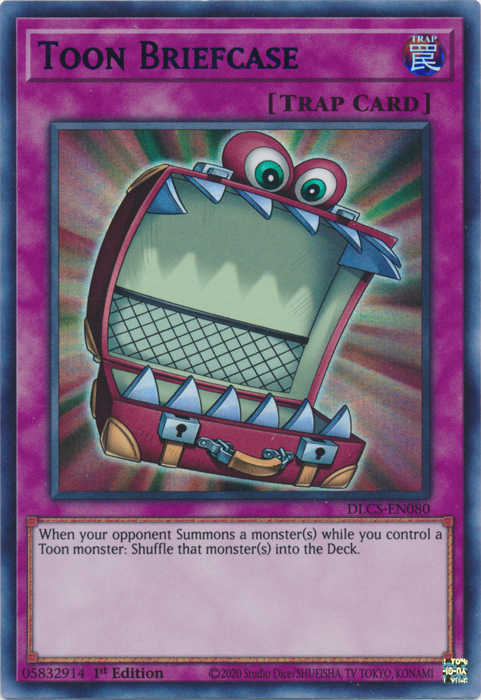 Toon Briefcase (Blue) [DLCS-EN080] Ultra Rare | Odin's Place