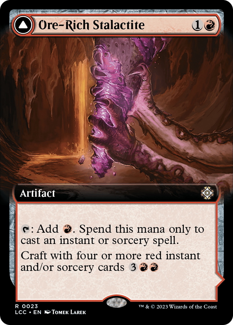 Ore-Rich Stalactite (Extended Art) [The Lost Caverns of Ixalan Commander] | Odin's Place