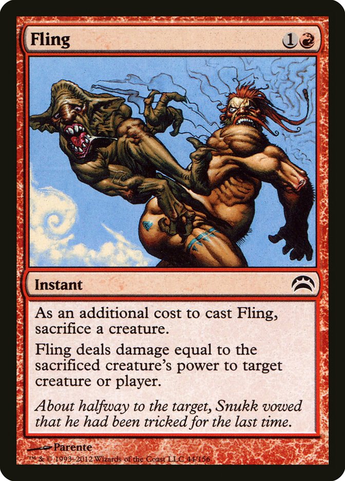 Fling (44) [Planechase 2012] | Odin's Place