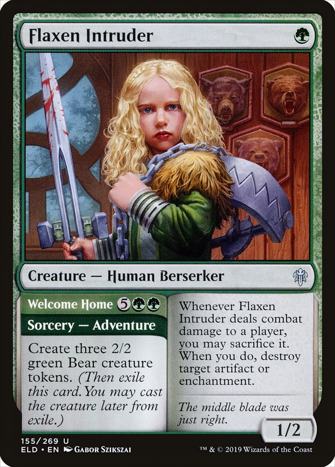 Flaxen Intruder // Welcome Home [Throne of Eldraine] | Odin's Place