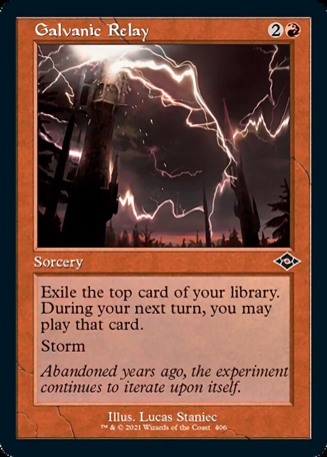 Galvanic Relay (Retro Foil Etched) [Modern Horizons 2] | Odin's Place
