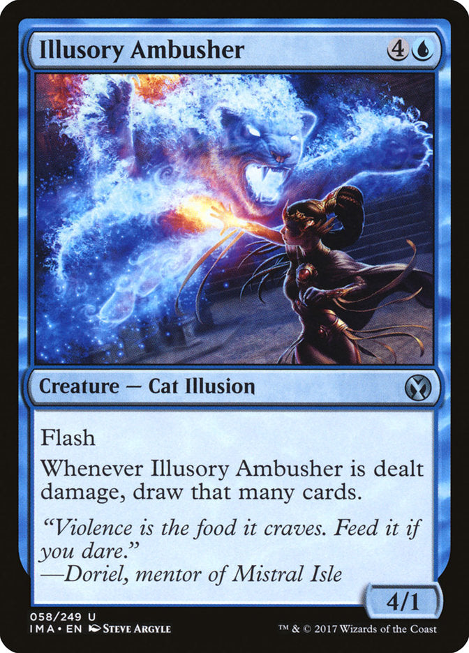 Illusory Ambusher (58) [Iconic Masters] | Odin's Place