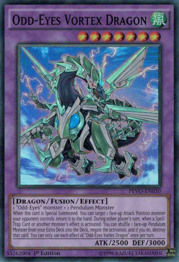 Odd-Eyes Vortex Dragon [PEVO-EN030] Super Rare | Odin's Place