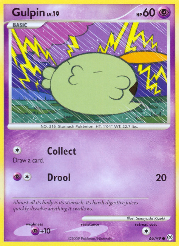 Gulpin (66/99) [Platinum: Arceus] | Odin's Place