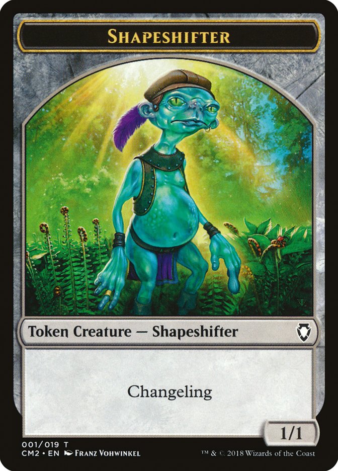 Shapeshifter Token (1) [Commander Anthology Volume II Tokens] | Odin's Place