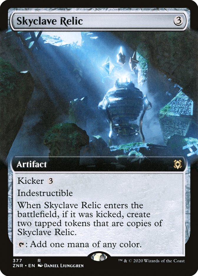Skyclave Relic (Extended Art) [Zendikar Rising] | Odin's Place