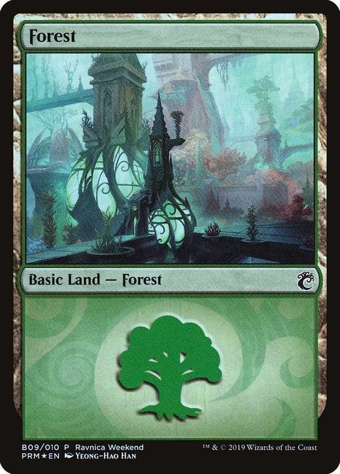 Forest (B09) [Ravnica Allegiance Guild Kit] | Odin's Place