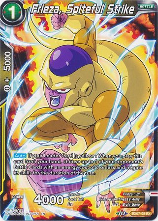 Frieza, Spiteful Strike (EX07-08) [Magnificent Collection Fusion Hero] | Odin's Place