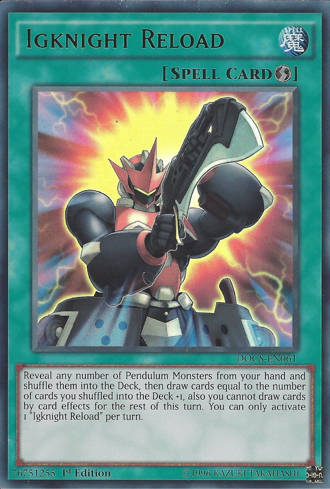 Igknight Reload [DOCS-EN061] Ultra Rare | Odin's Place