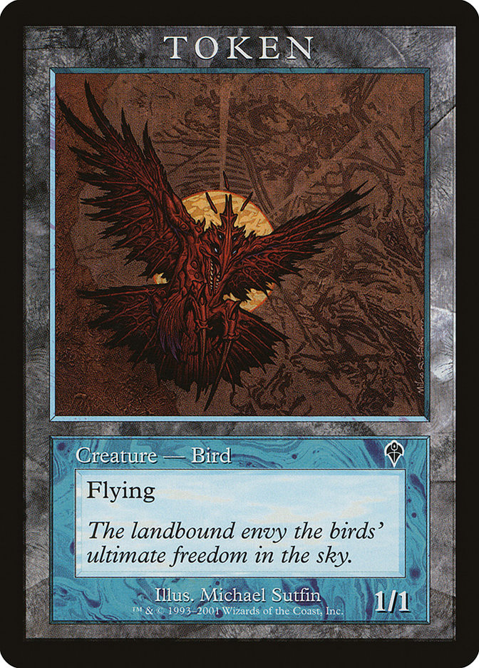 Bird Token (4) [Magic Player Rewards 2001] | Odin's Place