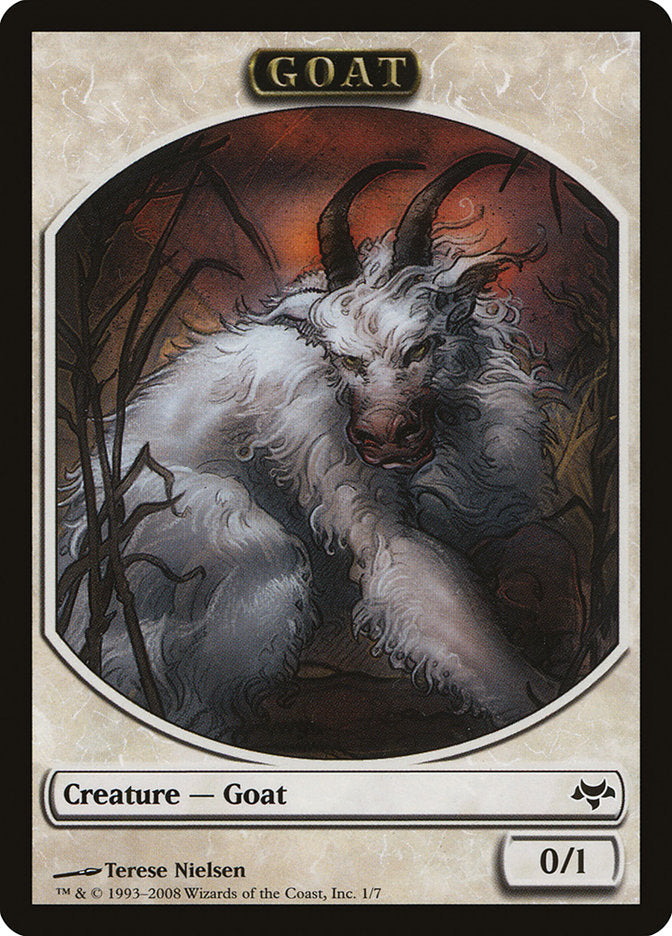 Goat Token (1) [Eventide Tokens] | Odin's Place
