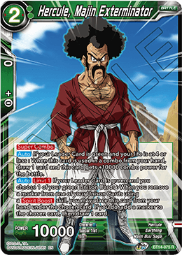 Hercule, Majin Exterminator (BT14-075) [Cross Spirits] | Odin's Place
