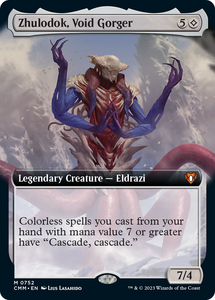 Zhulodok, Void Gorger (Extended Art) [Commander Masters] | Odin's Place