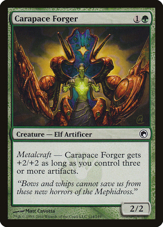 Carapace Forger (114) [Scars of Mirrodin] | Odin's Place