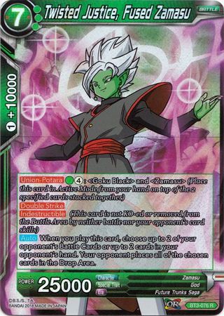 Twisted Justice, Fused Zamasu (BT3-076) [Cross Worlds] | Odin's Place