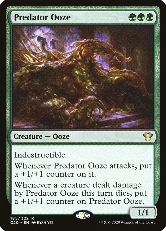 Predator Ooze [Commander 2020] | Odin's Place