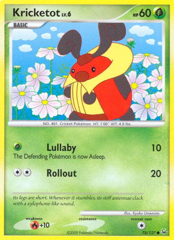 Kricketot (78/127) [Platinum: Base Set] | Odin's Place