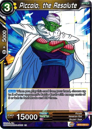 Piccolo, the Resolute (BT6-088) [Destroyer Kings] | Odin's Place
