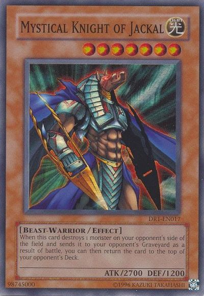 Mystical Knight of Jackal [DR1-EN017] Super Rare | Odin's Place